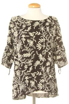 Blouse à manches courtes XL Anthropologie
