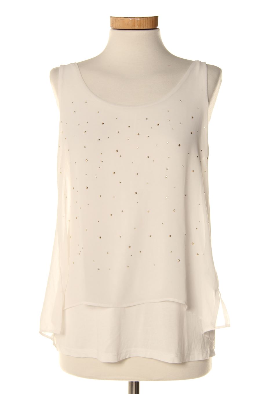 Top Camaieu de la taille S, de couleur blanc