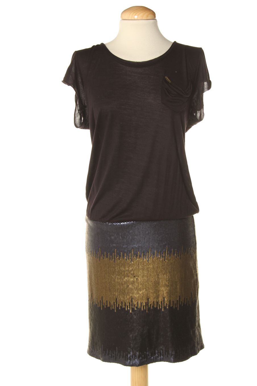 Robe casual Guess de la taille M, de couleur noir