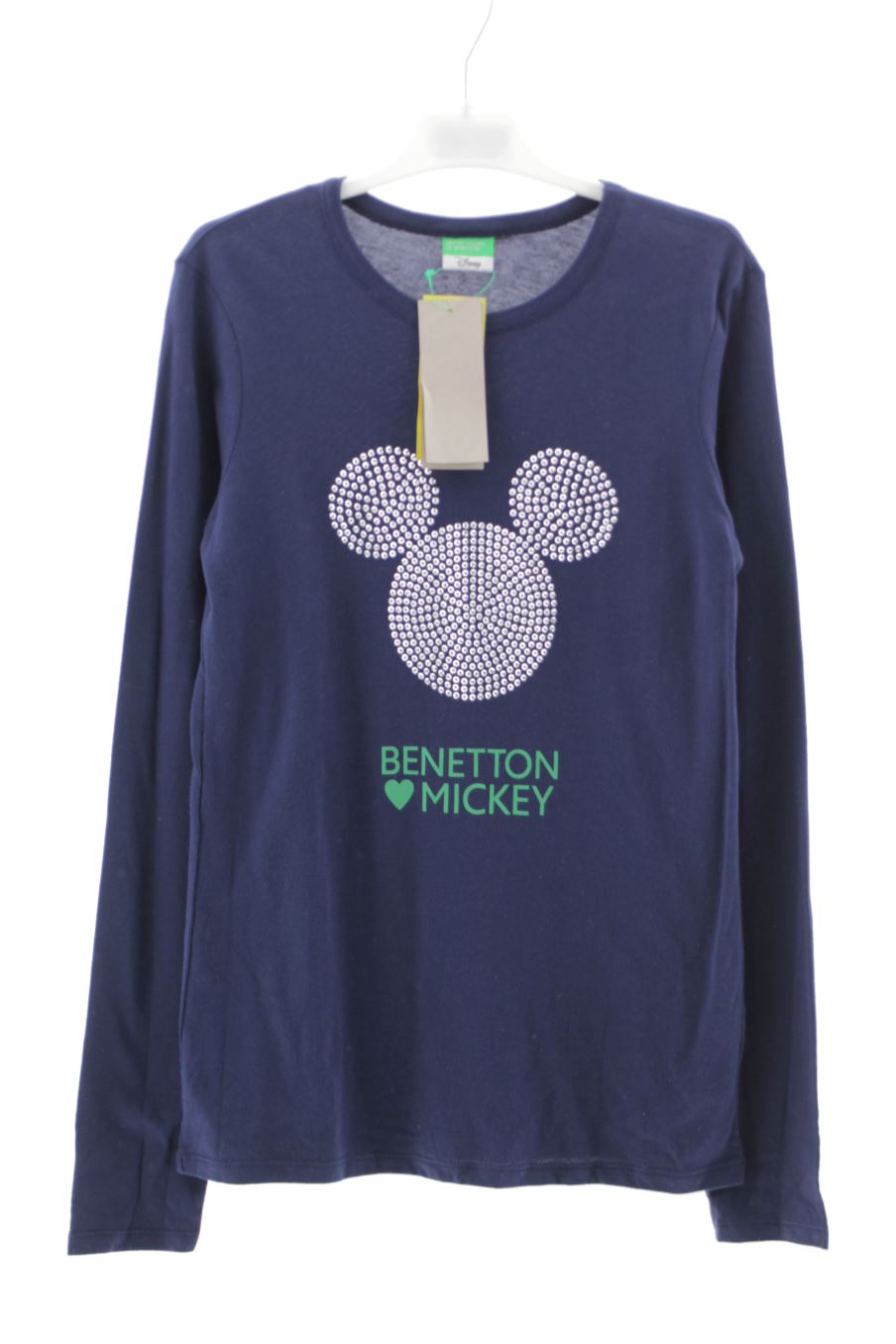 Camiseta de manga larga de Disney (Benetton) de la talla 11 años con etiqueta