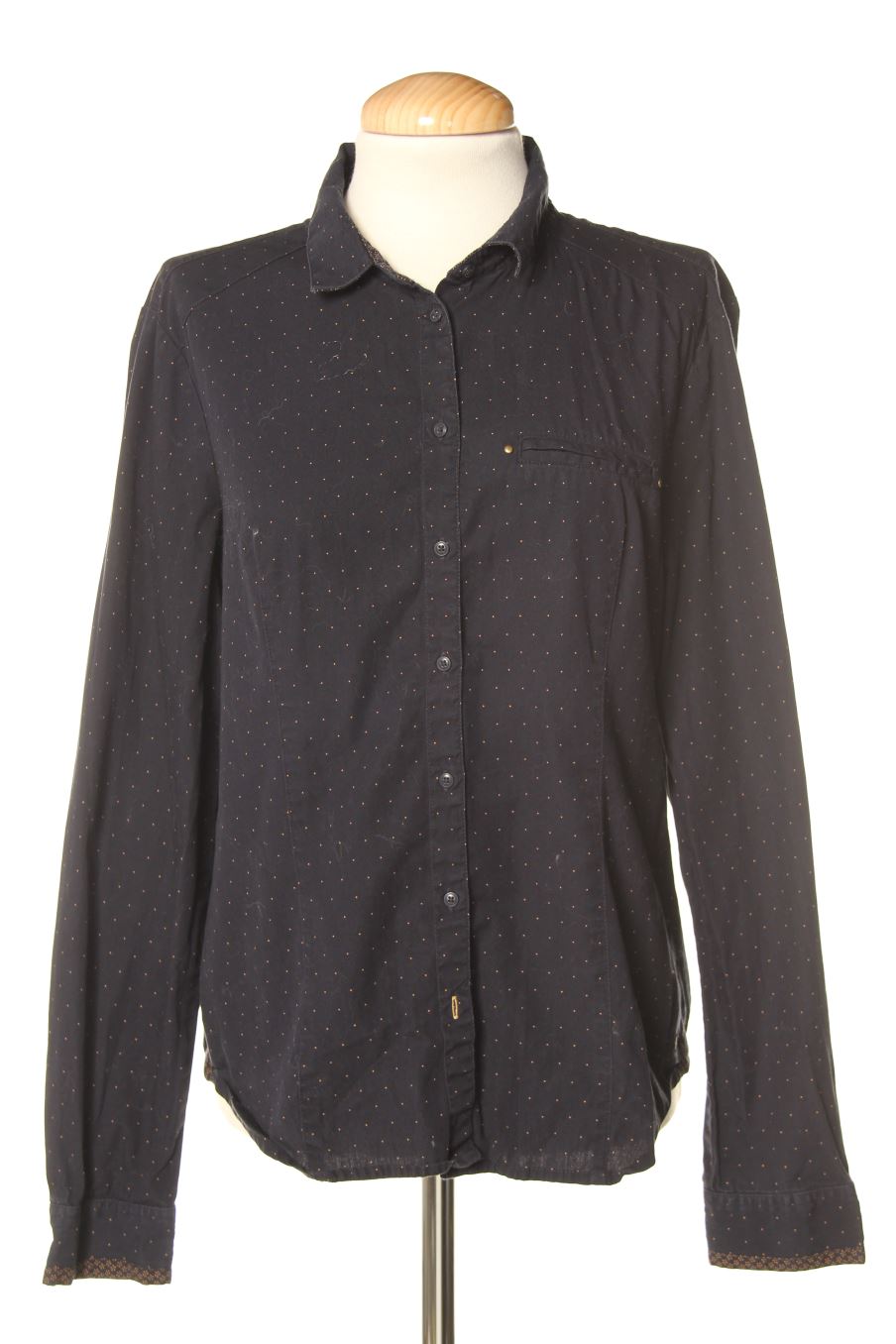 Hemd von BONOBO Größe M, Farbe Marineblau, für