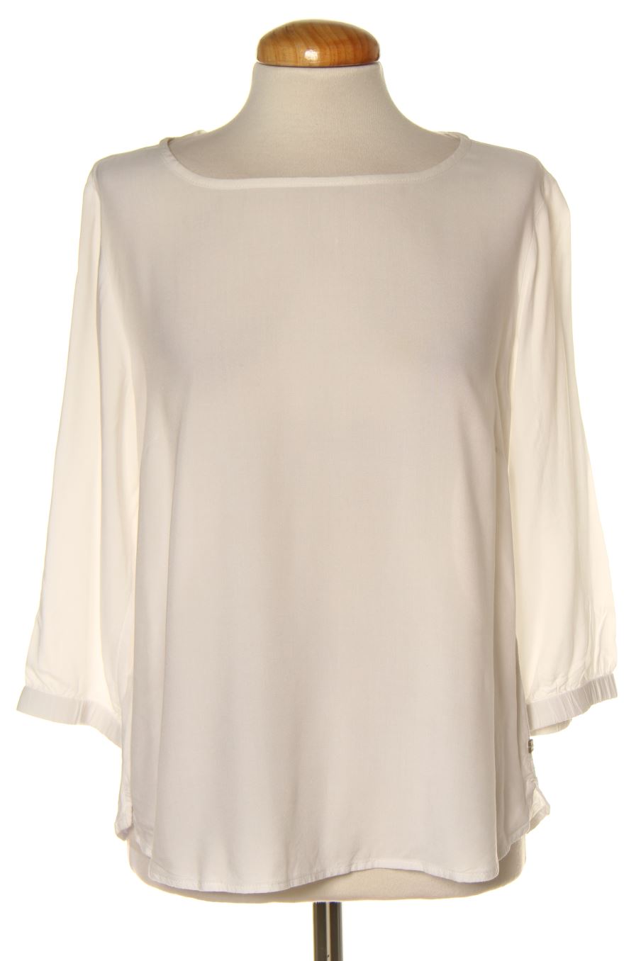 Langärmelige Bluse von Street one Größe 36, Farbe Weiss, für