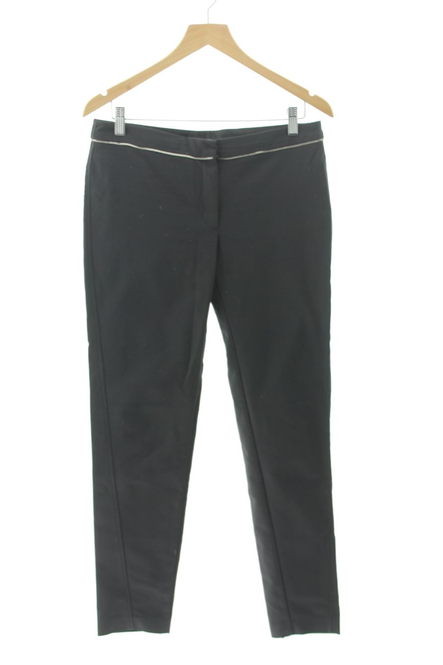 Pantaloni de Mango de la talla 38, de color nero