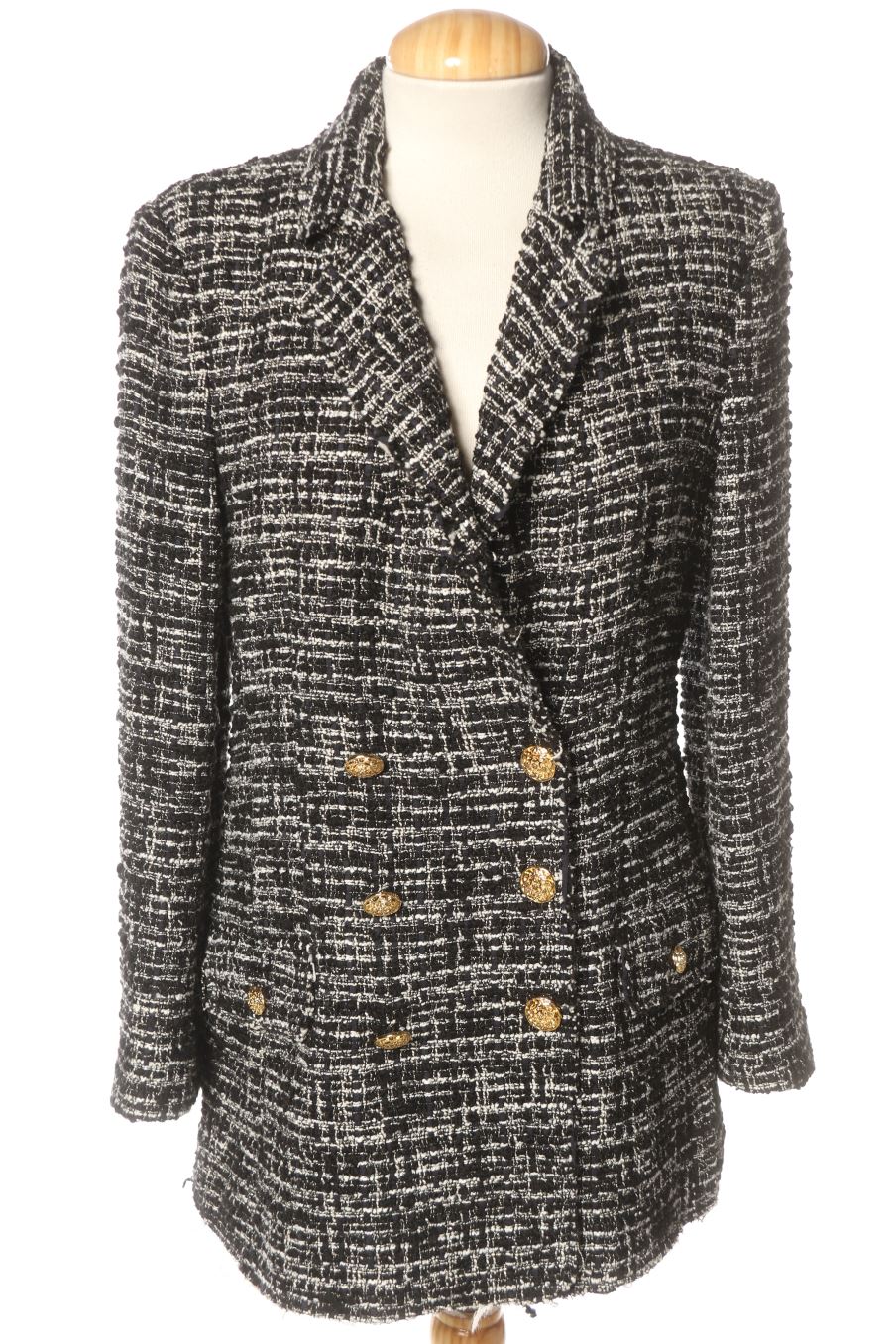 Blazer Zara de la taille S, de couleur carreaux