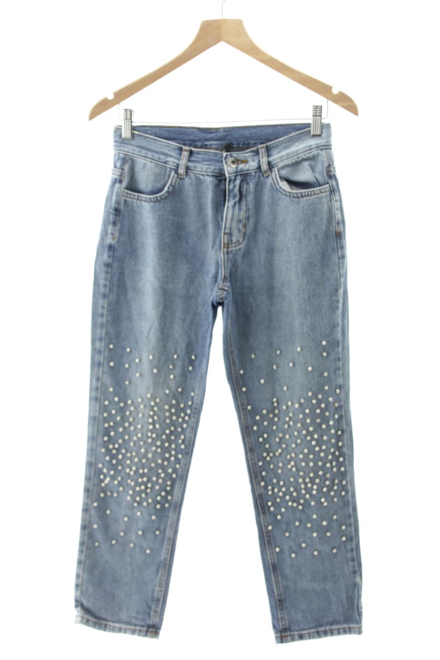Jeans de Calzedonia de la talla XS, de color blu