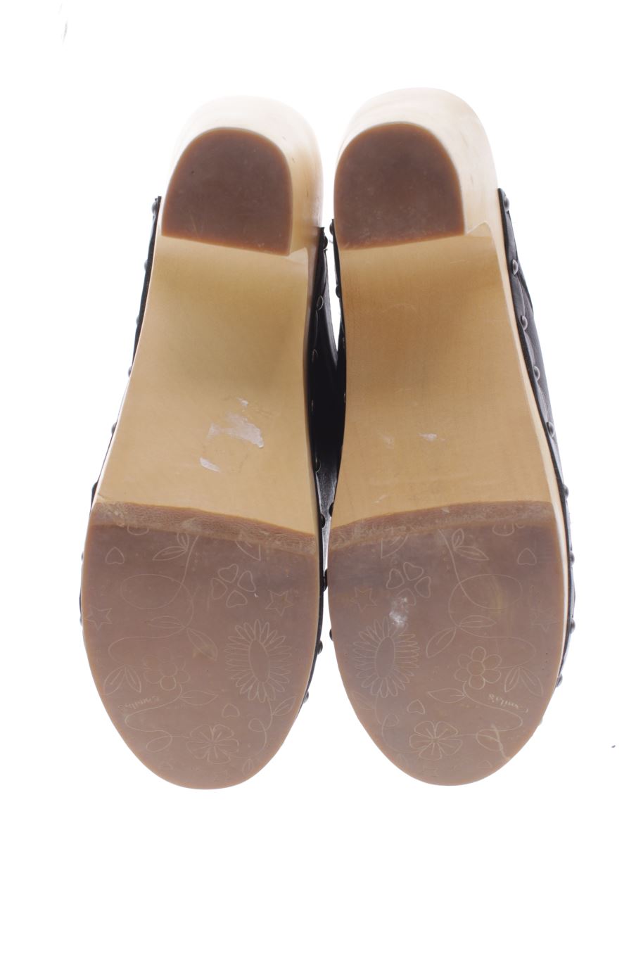 Sandalias tacon de Camila's de la talla 42, de color negro de