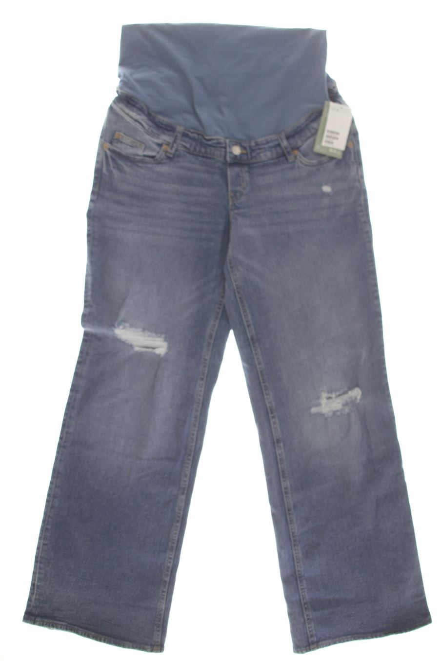 Jeans H&M Premama de la taille M, de couleur bleu de denim de femmes enceintes