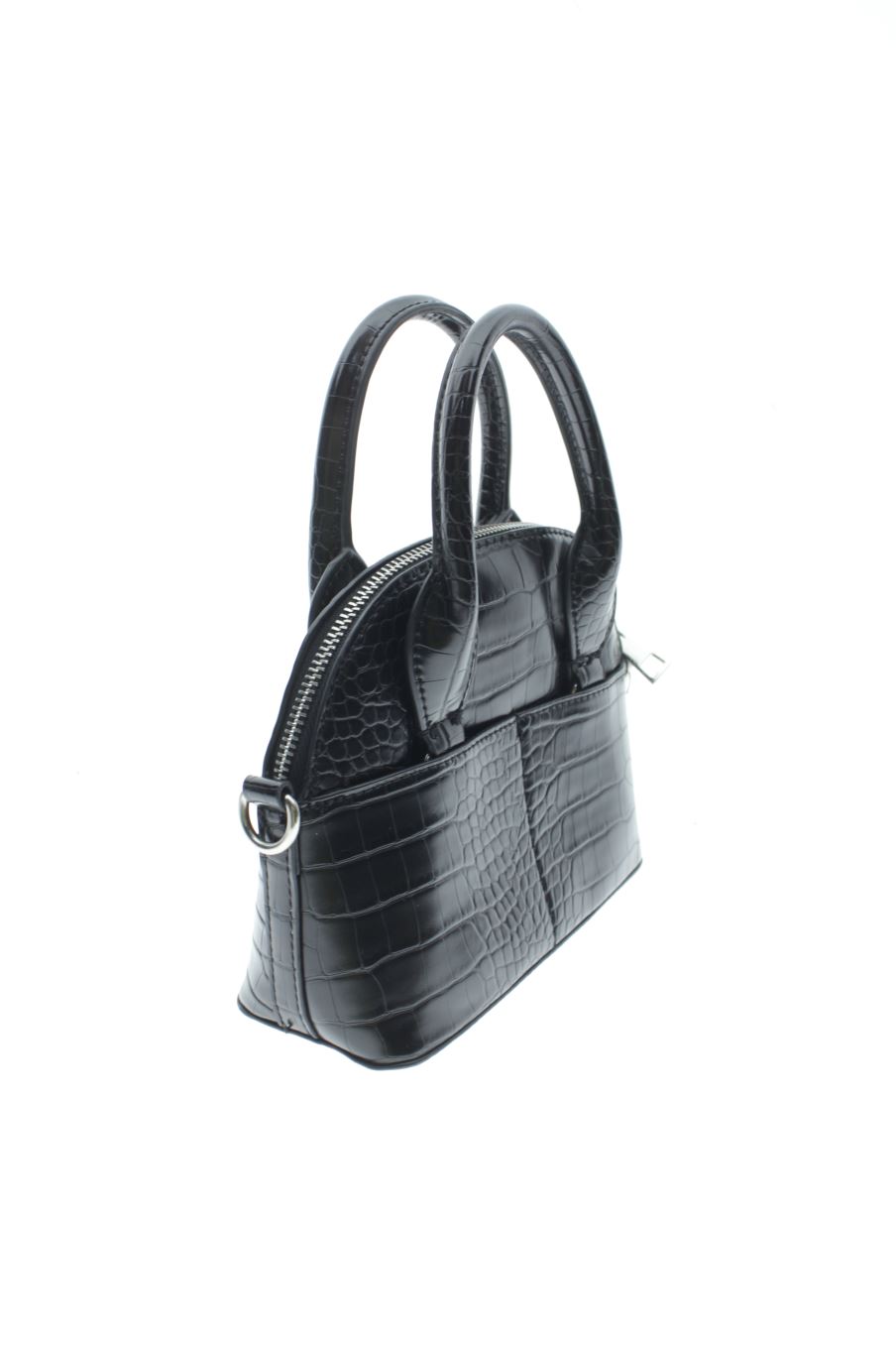 Bolso de Mano Negro de Zara