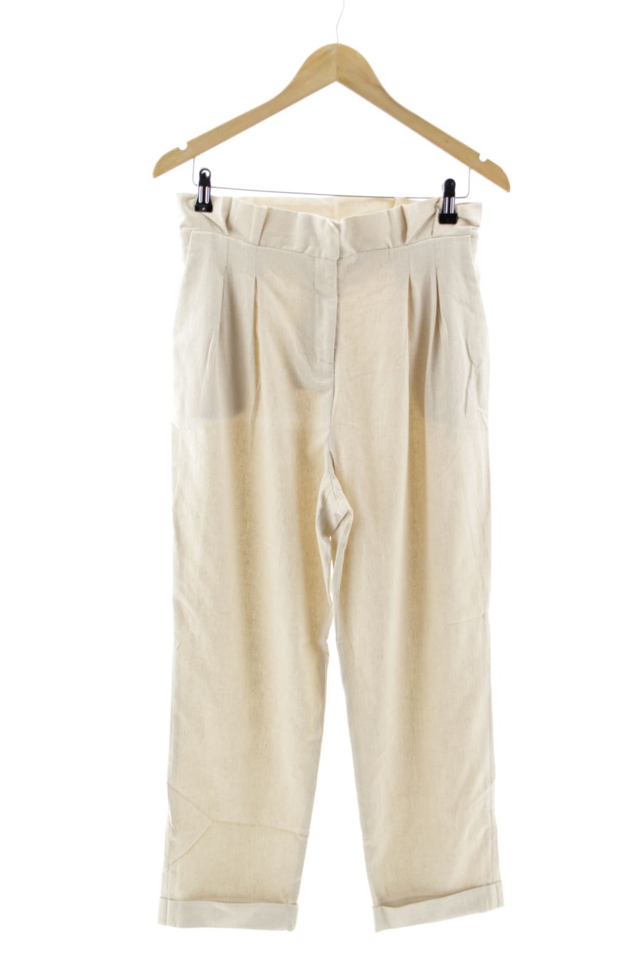 Pantalones de DIVNI Sao Paulo de la talla XL, de color beige