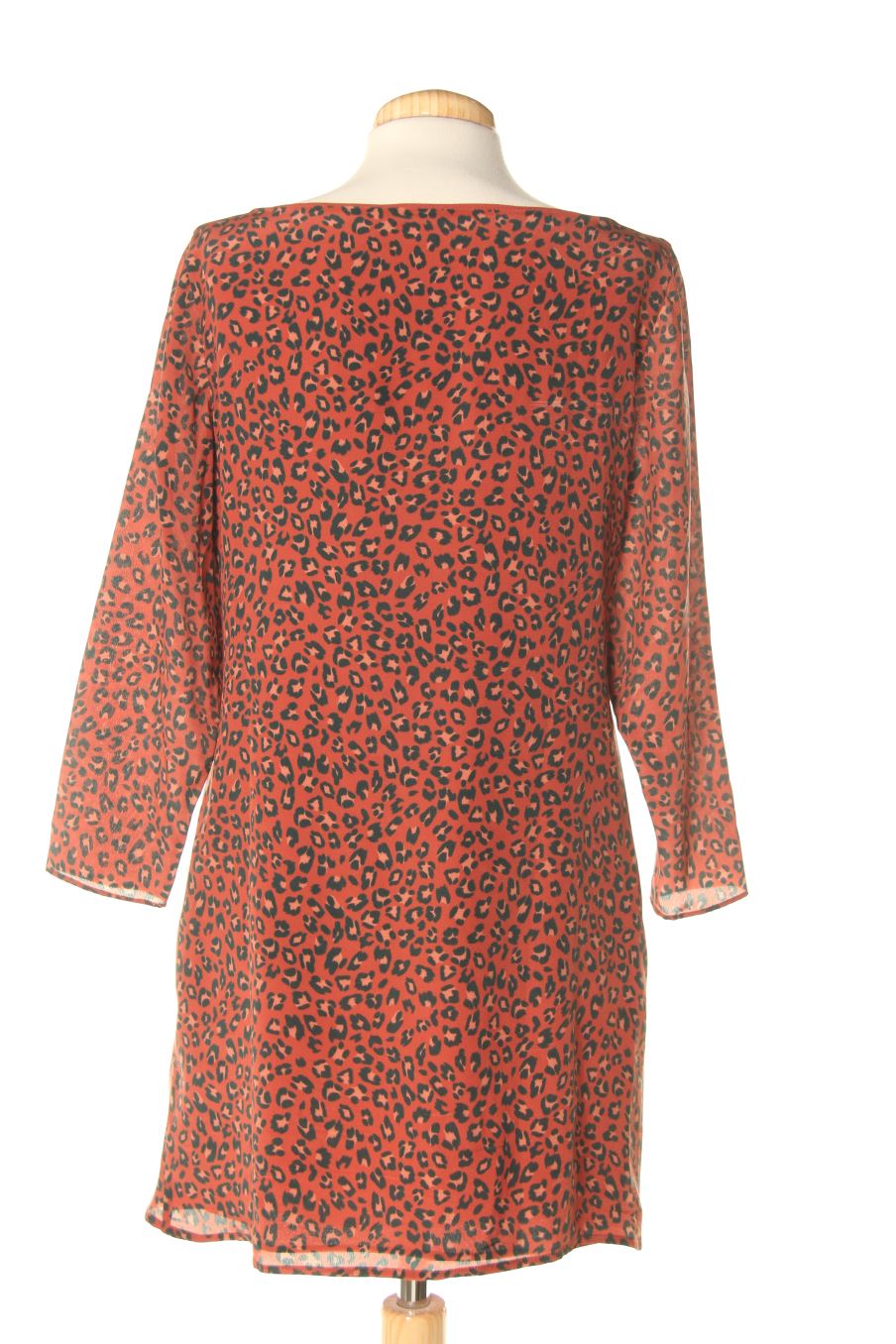 Vestido casual de Dolores Promesas de la talla 40, de color animal print