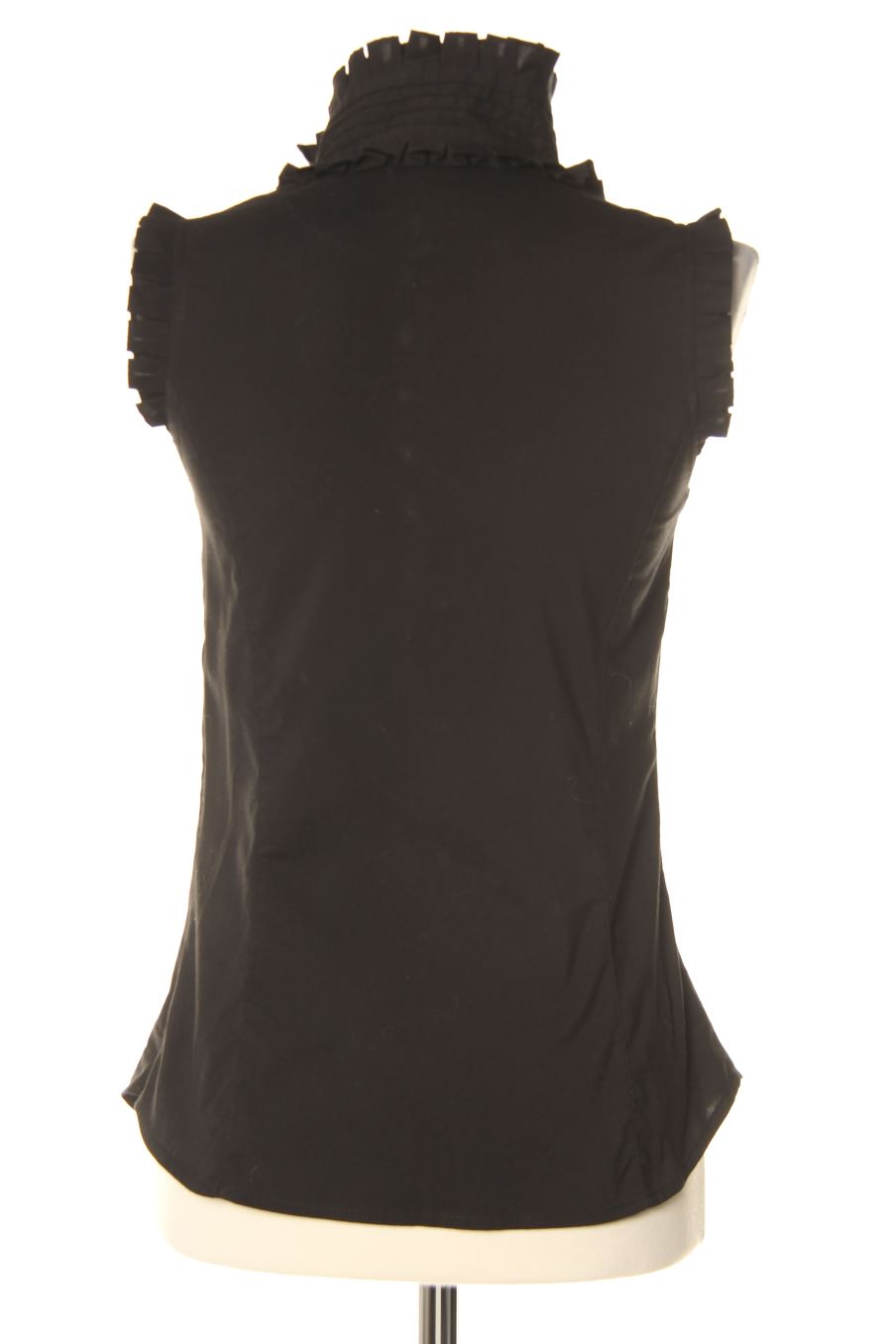 Camisa sin mangas de Zara de la talla S, de color negro