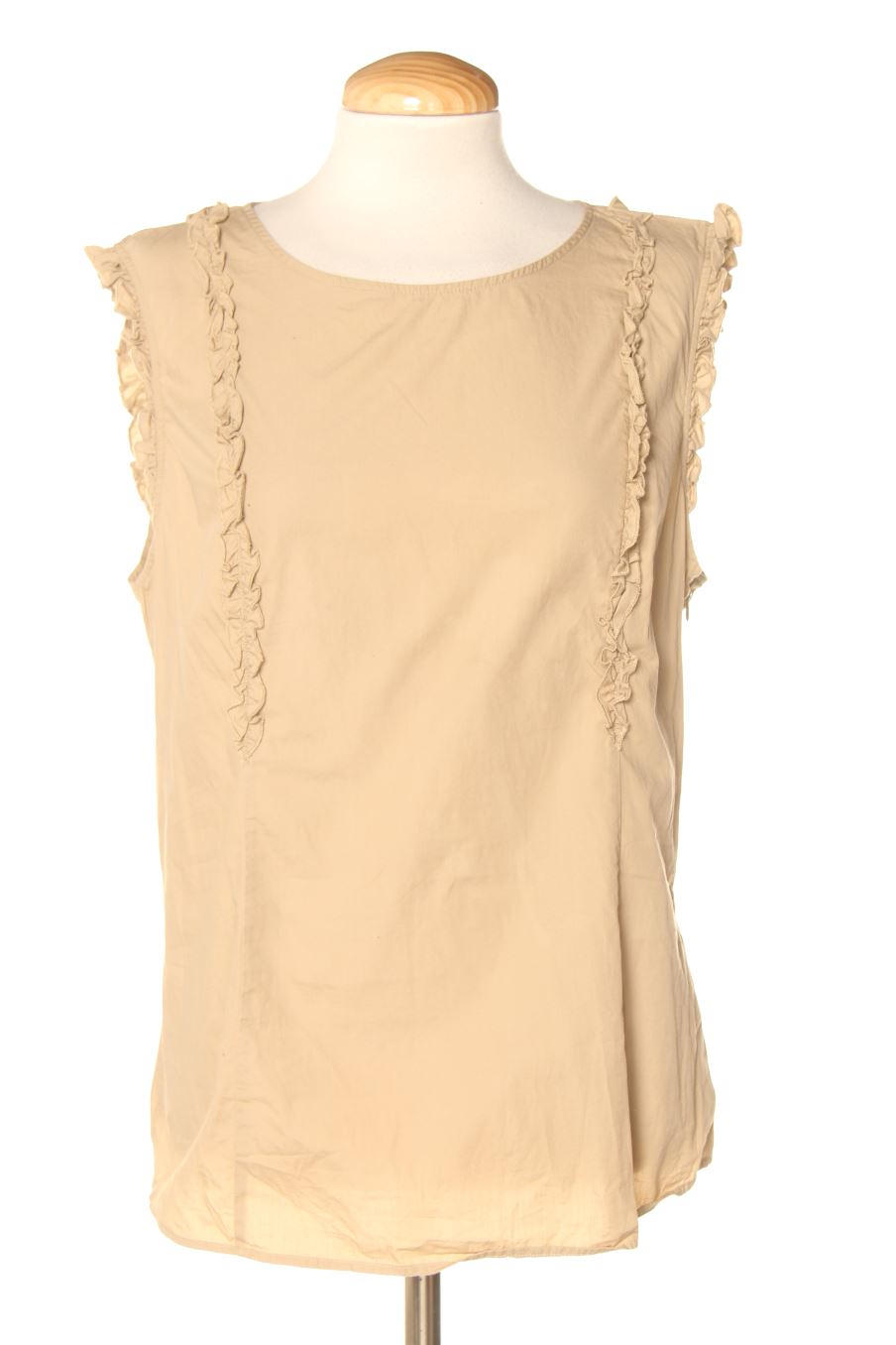 Top Benetton de la taille M, de couleur beige