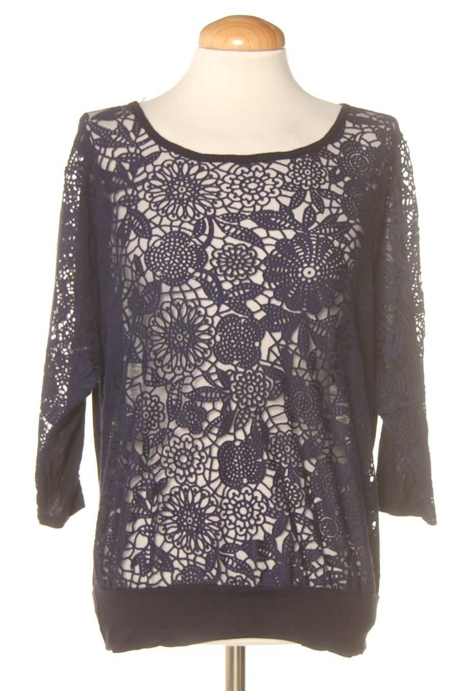 Blusa de manga larga de Formul` de la talla S, de color azul marino
