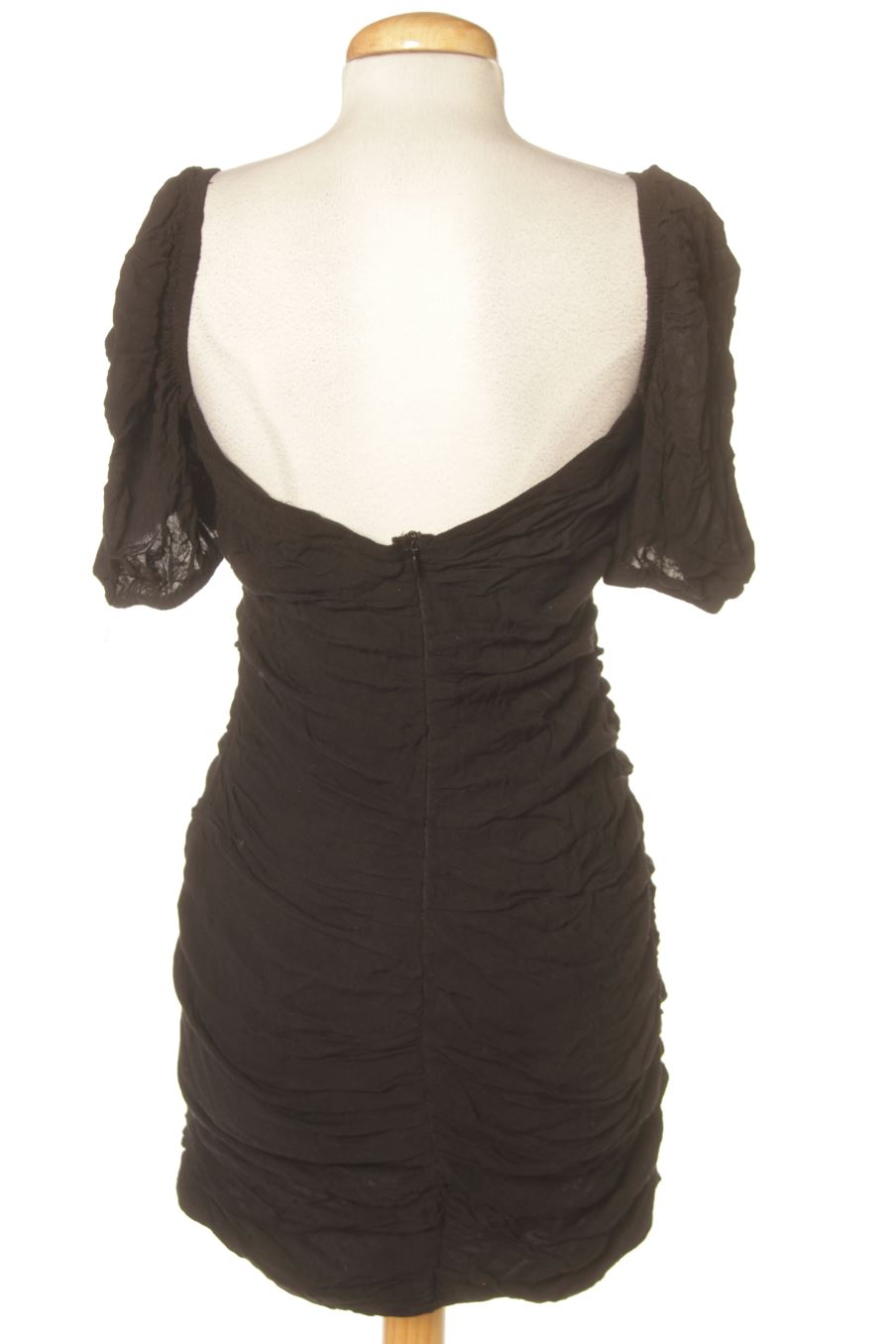 Robe casual Stradivarius de la taille S, de couleur noir
