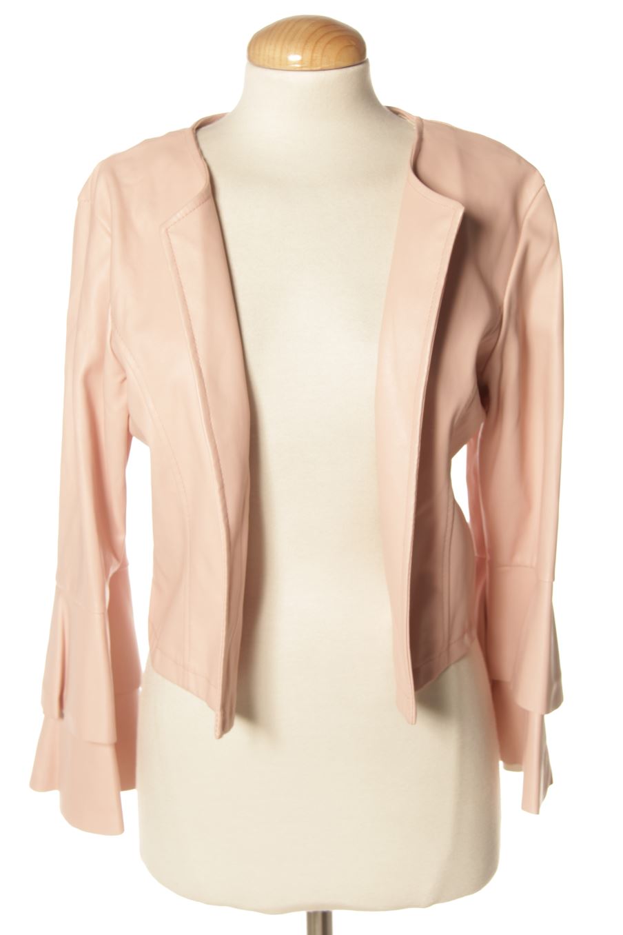 Blouson ARMONIAS de la taille M, de couleur rose de cuir et daim