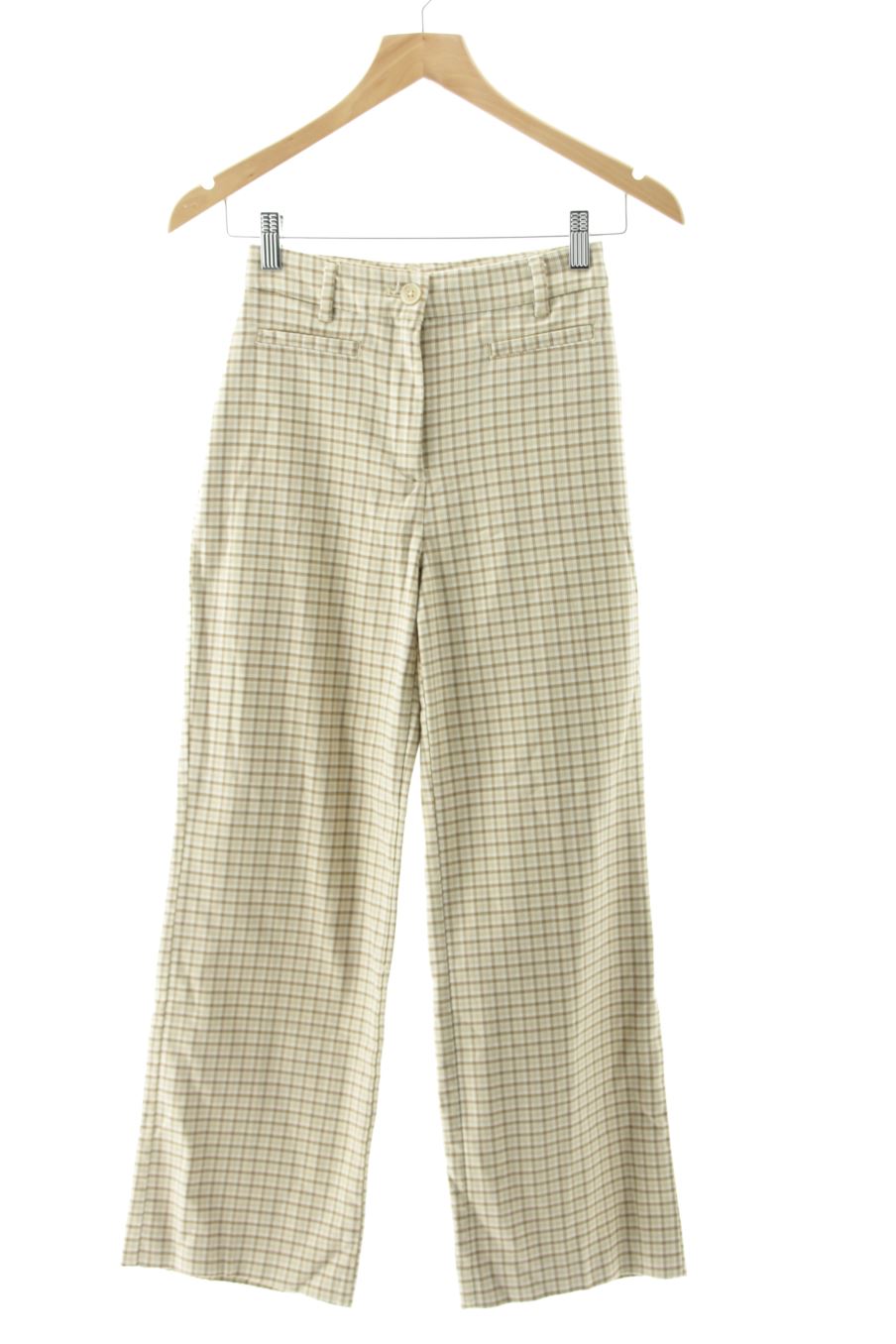 Pantalon MONKI de la taille 32, de couleur carreaux