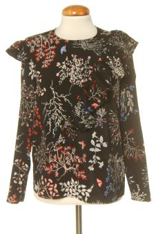 Blusa de manga larga S Mango