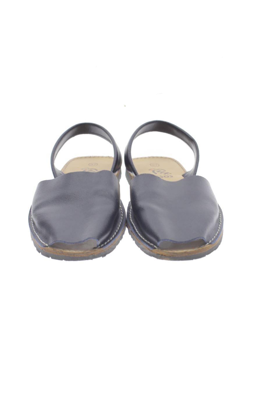 Sandalias planas de Pasos de la talla 37, de color azul marino de