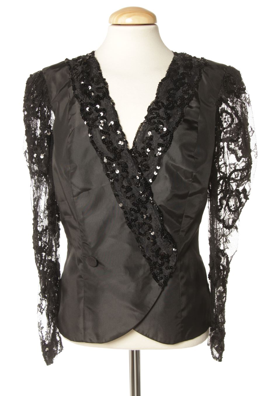 Blazer de murek de la talla M, de color negro