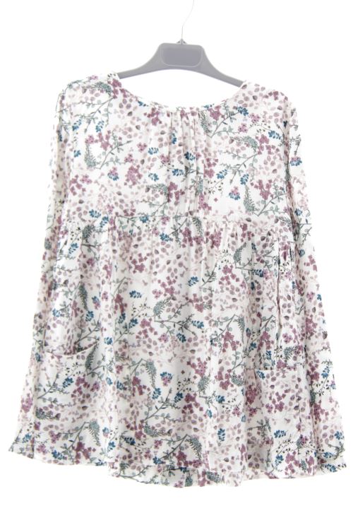 Blusa a maniche lunghe