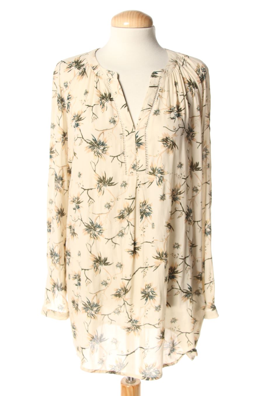 Langärmelige Bluse von Only Größe 36, Farbe Aufdruck, für