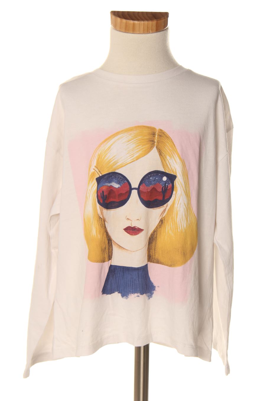 T-shirt manches longues Pull & Bear de la taille 8 ans de seconde main