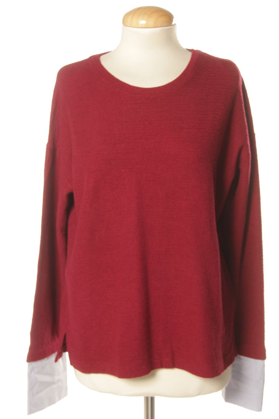Jersey de Bershka de la talla S, de color burdeos