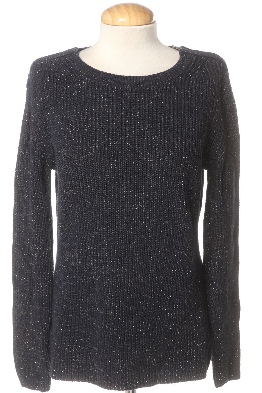 Pull Caroll de la taille S, de couleur bleu marine