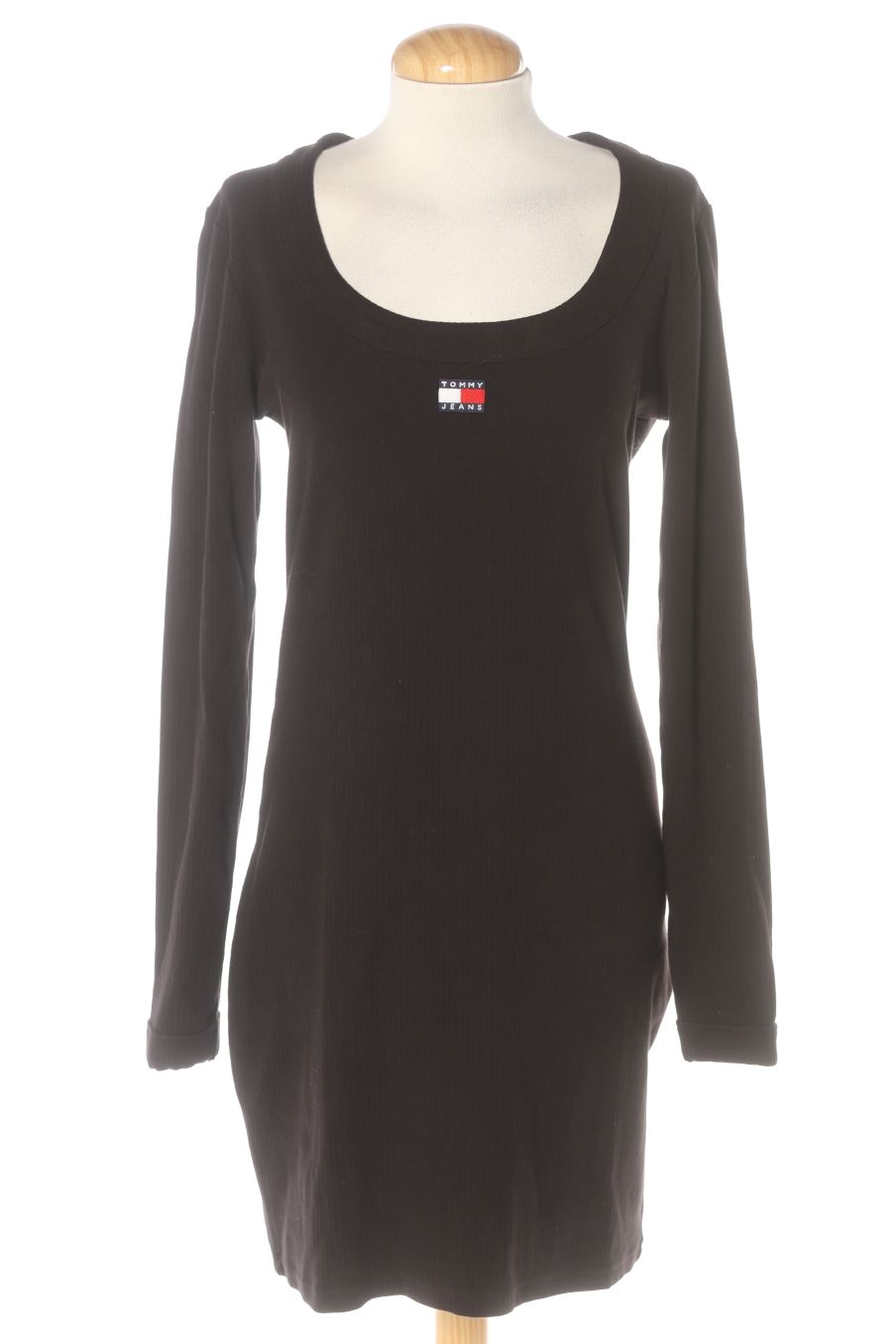 Vestido casual de Tommy Hilfiger de la talla L, de color negro