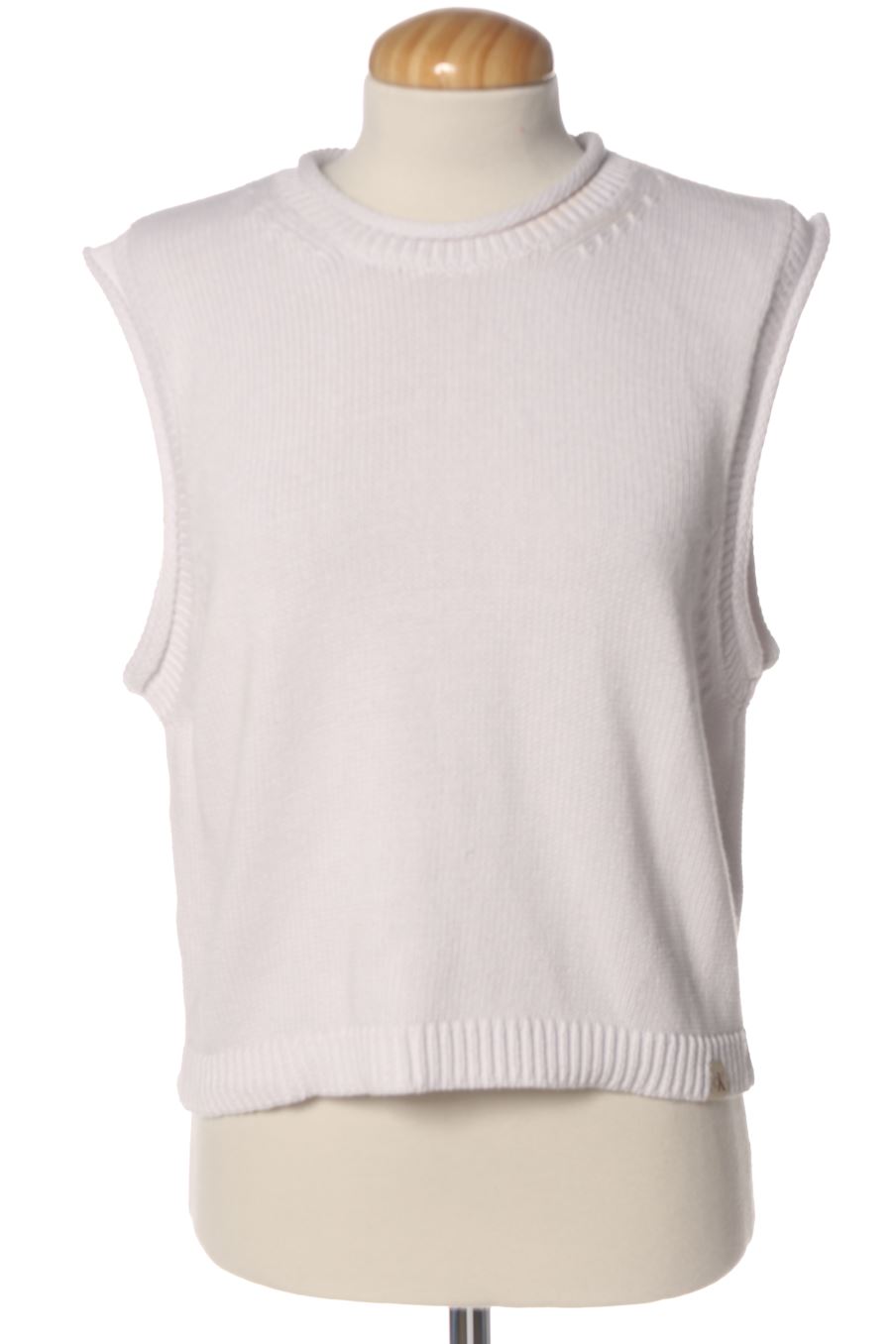 Pull CALVIN KLEIN JEANS de la taille L, de couleur blanc