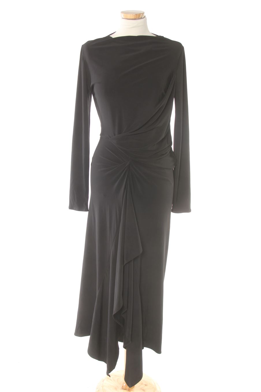 Vestido elegante de Zara de la talla S, de color negro