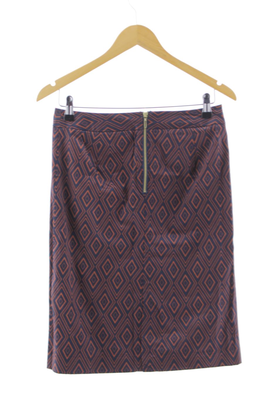 Falda de La redoute de la talla 38, de color azul marino