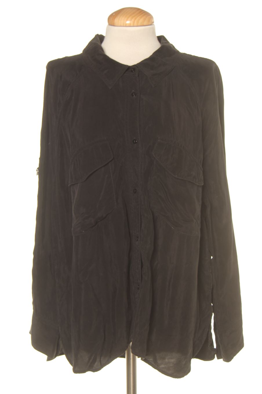 Chemise Zara de la taille M, de couleur bleu marine