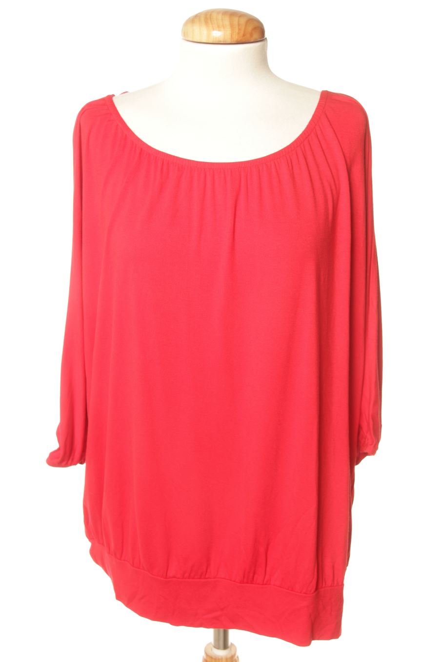 Langärmelige Bluse von Encuentro Größe XL, Farbe Rot, für