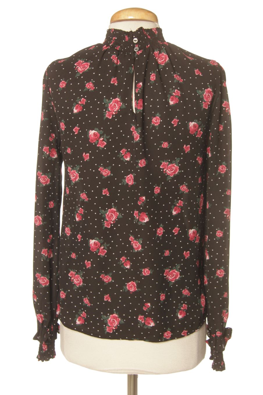 Blouse à manches longues H&M de la taille 32, de couleur fleurs