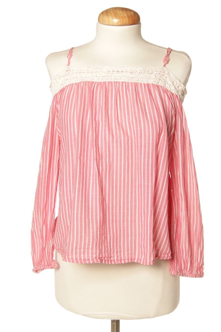 Blouse à manches courtes Springfield de la taille 36, de couleur rayures