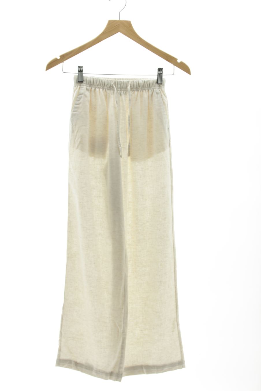 Pantalon Casual Bershka de la taille XXS, de couleur beige