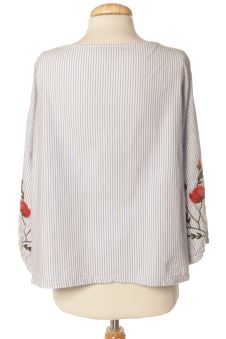Blusa de manga larga L Violeta (by Mango )