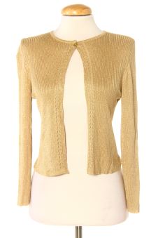 Gilet L Rosas rojas