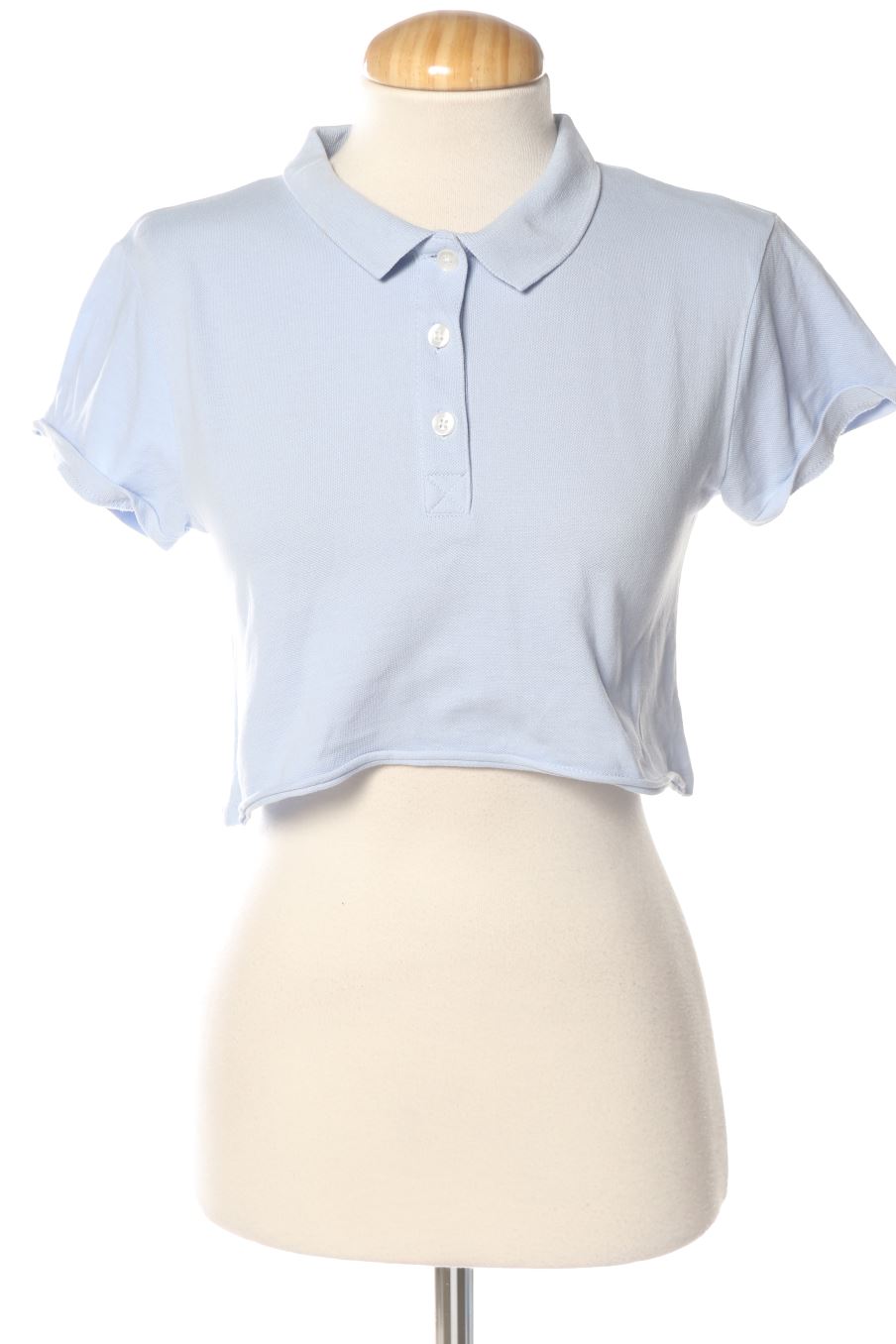 Polo Mango de la taille S, de couleur bleu