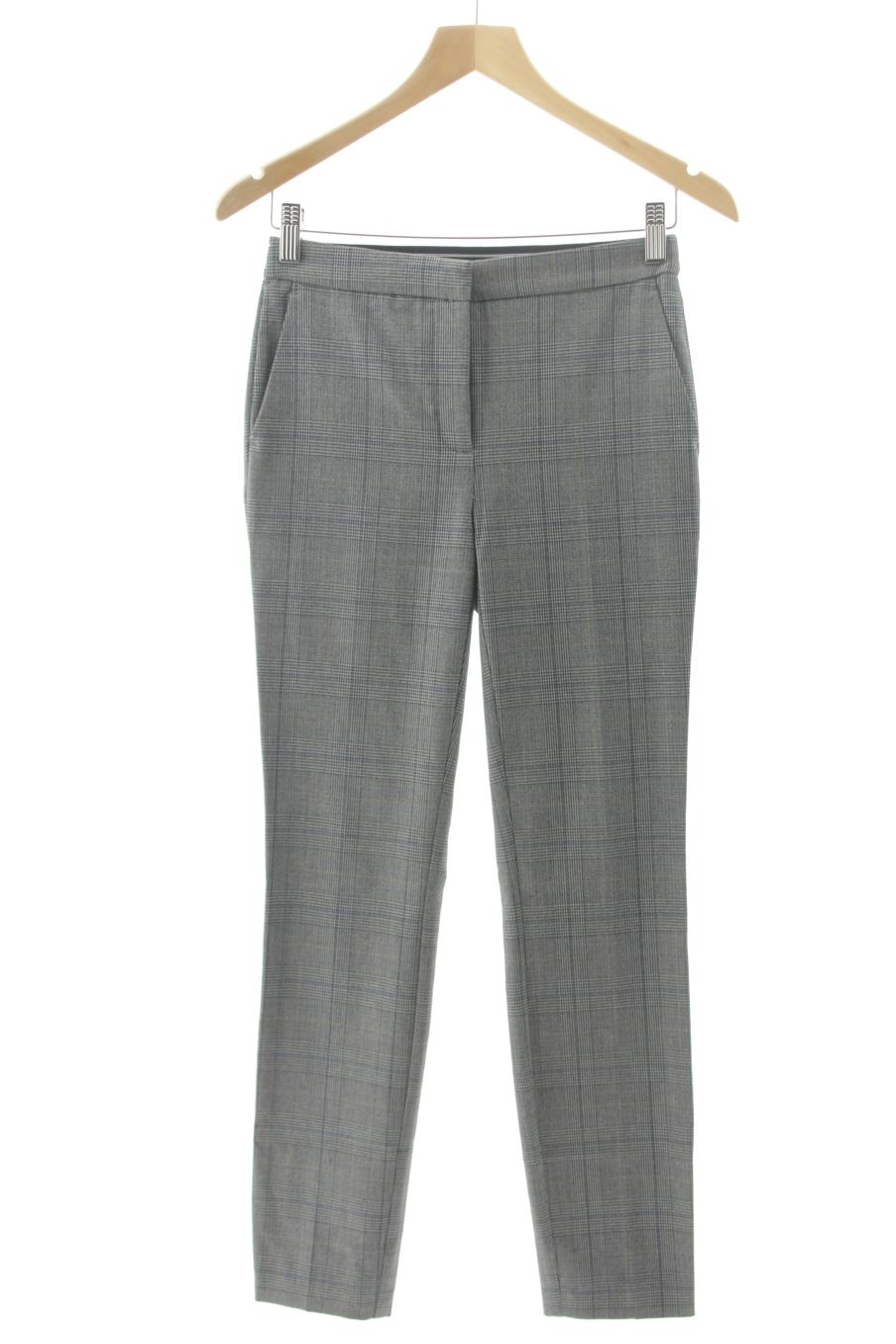 Pantaloni de Zara de la talla XS, de color quadri