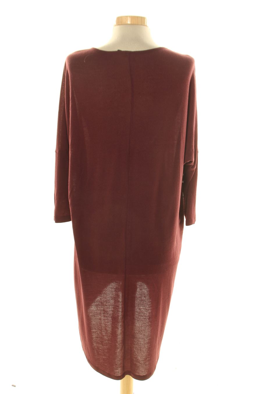 Einfaches Kleid von Vero moda Größe M, Farbe Bordeaux, für