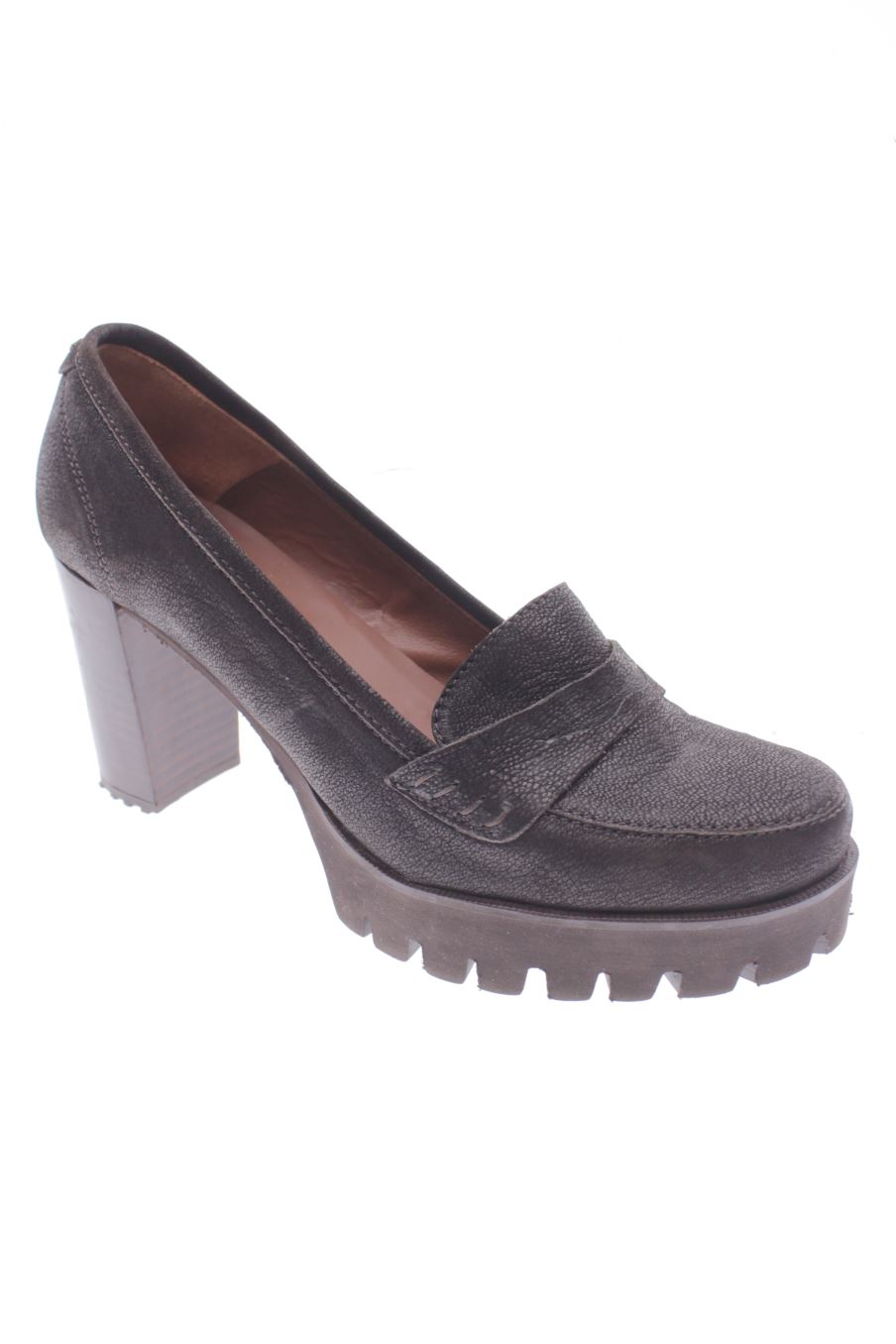 Zapatos de tacon de Pedro Miralles de la talla 40, de color marrón de