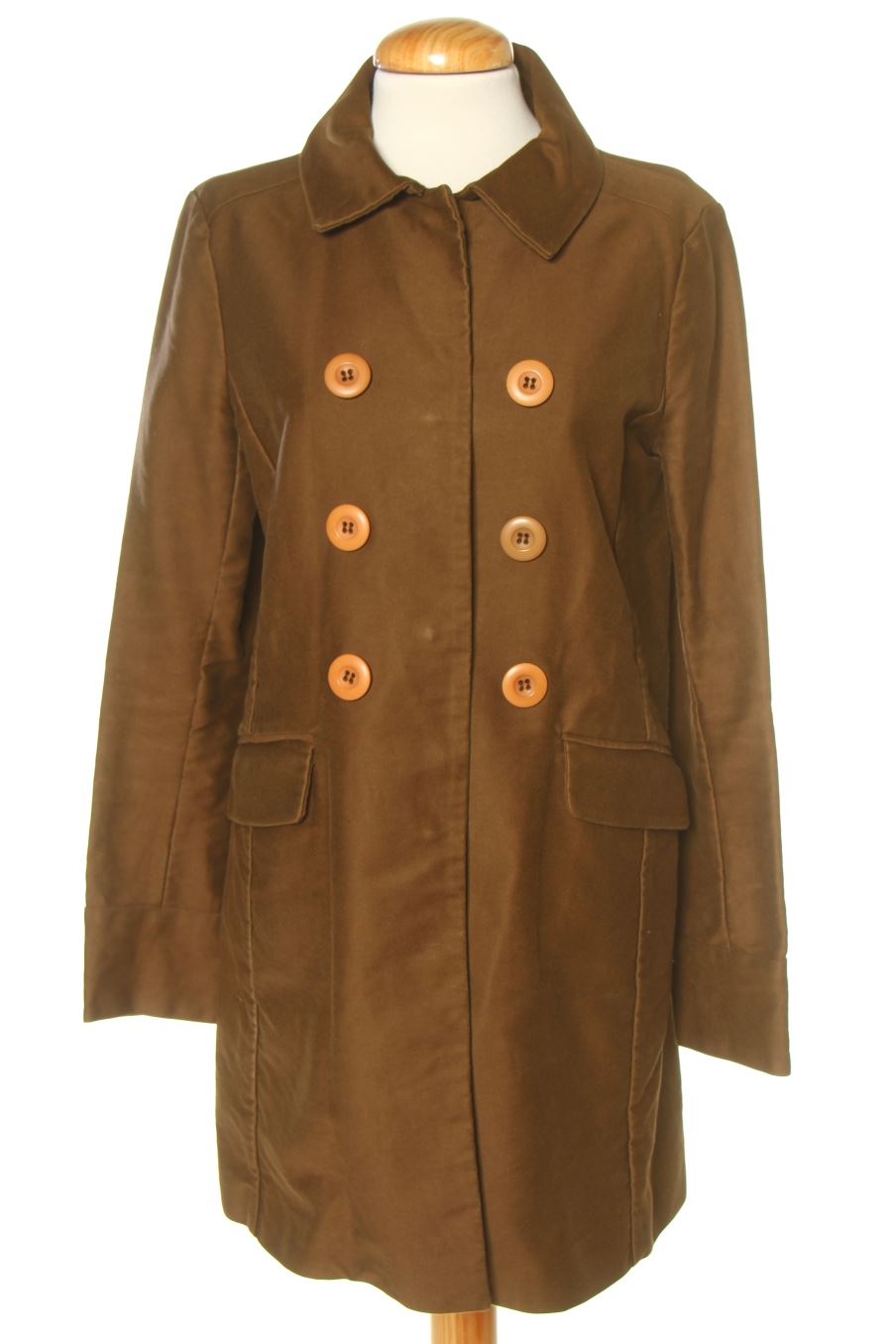 Manteau Comptoir des Cotonniers de la taille 40, de couleur marron