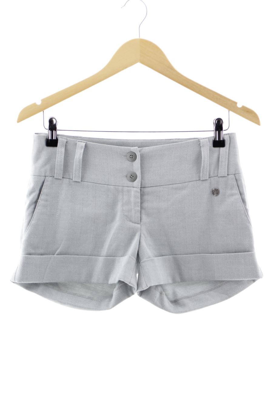 Pantalones cortos de One Green Elephant de la talla S, de color gris