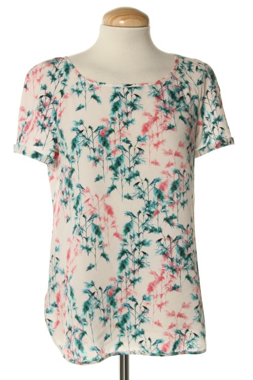 Blusa de manga corta