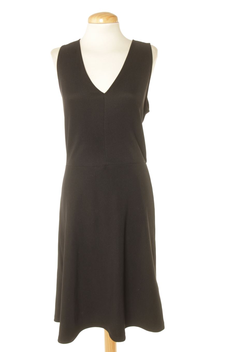 Vestido casual de Mango de la talla M, de color negro