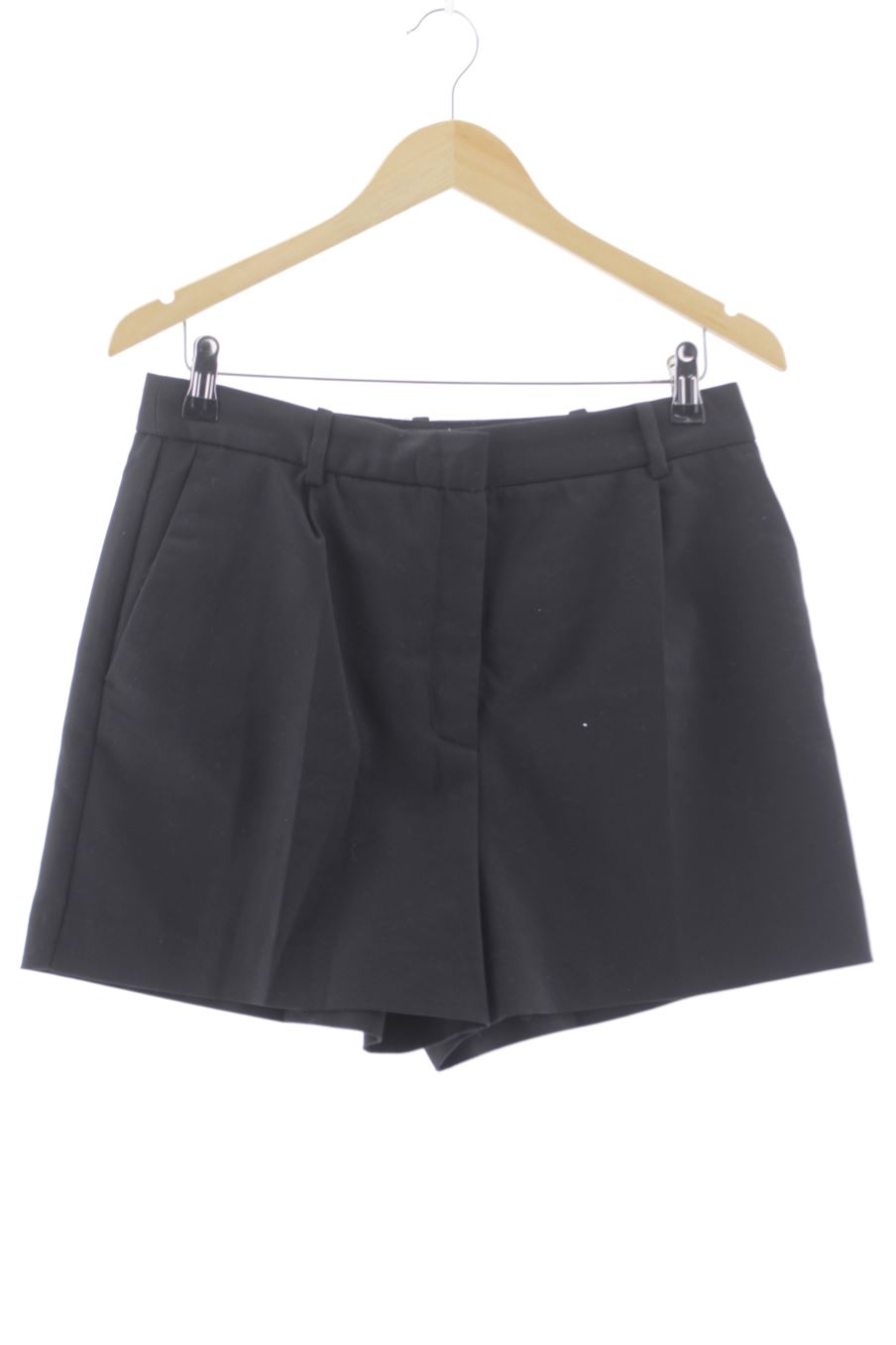 Pantaloni corti de Zara de la talla L de color nero