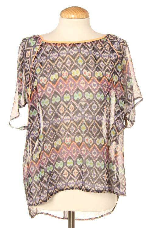 Blusa a maniche corte