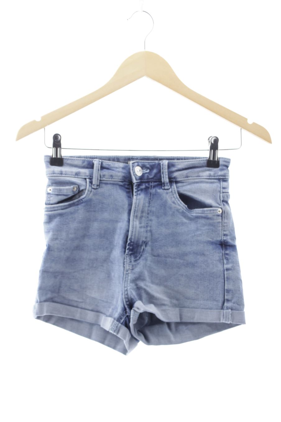 Shorts Pimkie de la taille 34, de couleur bleu de denim